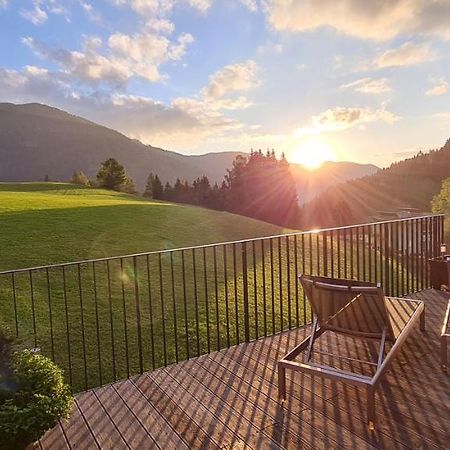 Penthouse Skyview Im Natur-Erlebnispark Bad Kleinkirchheim Patergassen Dış mekan fotoğraf