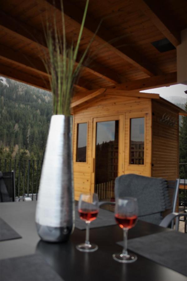 Penthouse Skyview Im Natur-Erlebnispark Bad Kleinkirchheim Patergassen Dış mekan fotoğraf